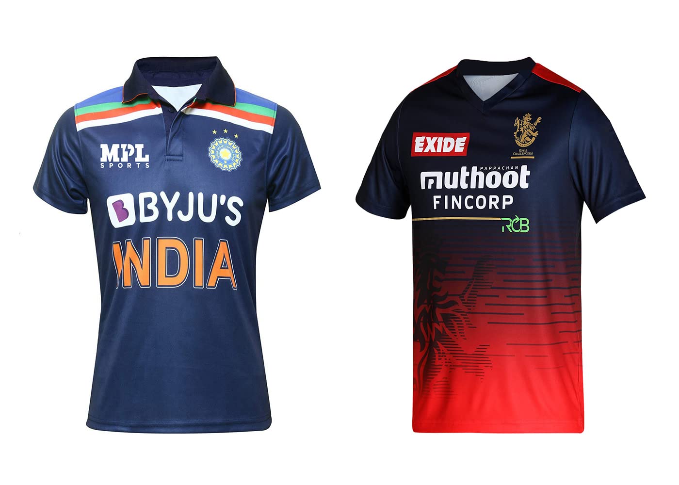 Buy Infinity Sports Indian Cricket Team Jersey 2021 and rcb Jersey 2022
