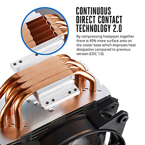 Image of Cooler Master MasterAir Pro 4 CPU Air Cooler with Continuous Direct Contact Technology 2.0