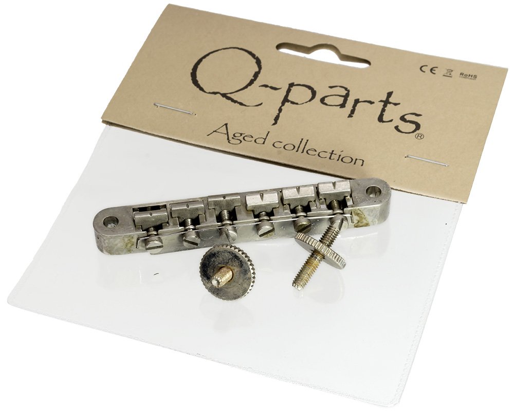 Q-Parts Aged Collection '62 ABR1 Tuneomatic, Relic Nickel Finish