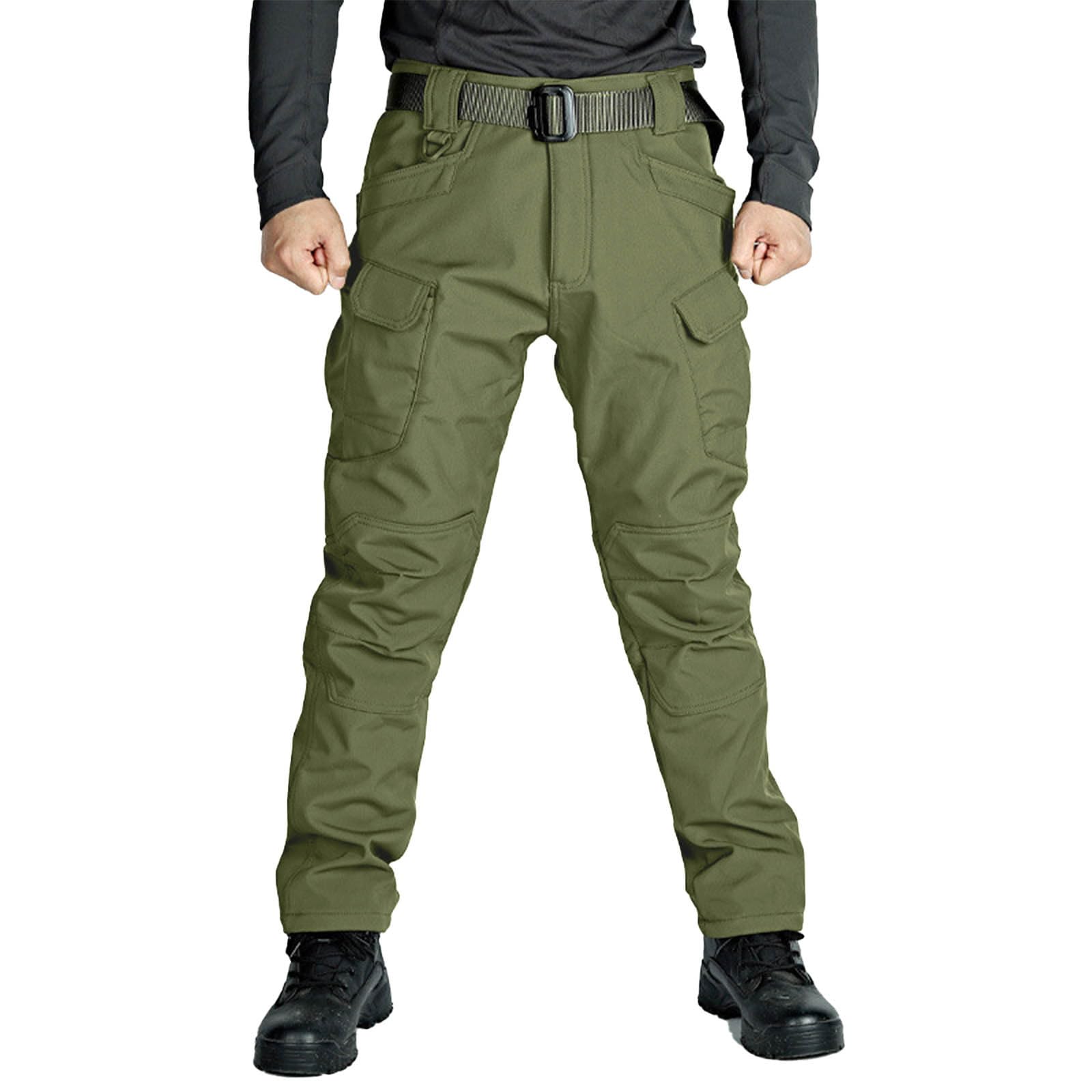 Generisch Herren Wasserdichte Camouflage Militär Uniform Anzug Taktische Jacke und Jogginghose 2 Teilig Sweatjacke Jogginganzug Winter Herbst Warm Sportanzug Set Tracksuit