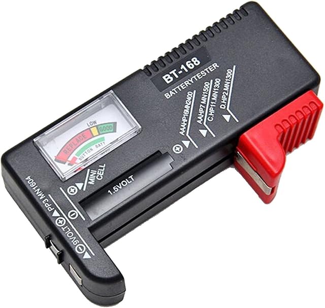 YOUMILE BT-168 Universal Battery Tester AA AAA C D 9V Button Checker