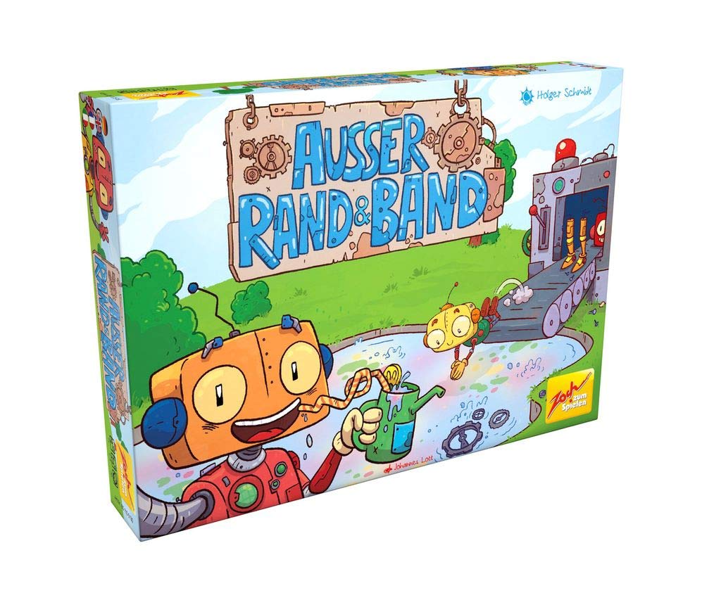 Zoch Brettspiel 'Außer Rand Und Band' – Roboter-Fließband-Spiel Für 2-4 Spieler Ab 7 Jahren