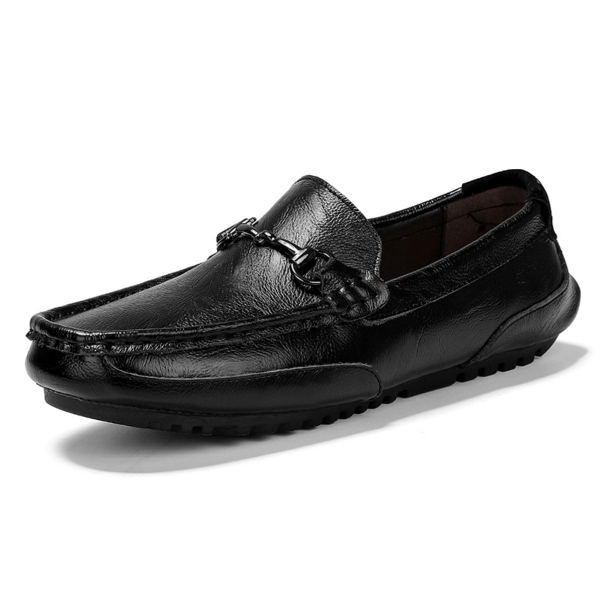 Mocasines de Hombre Mocasines Zapatos Hechos a Mano de Cuero Slip On Driving Business Shoes