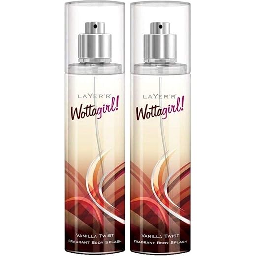 Wottagirl Vanilla Twist Body Spray 270ml Pack
