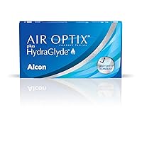 Air Optix Plus HydraGlyde Lenti a Contatto Mensili, 6 Lenti