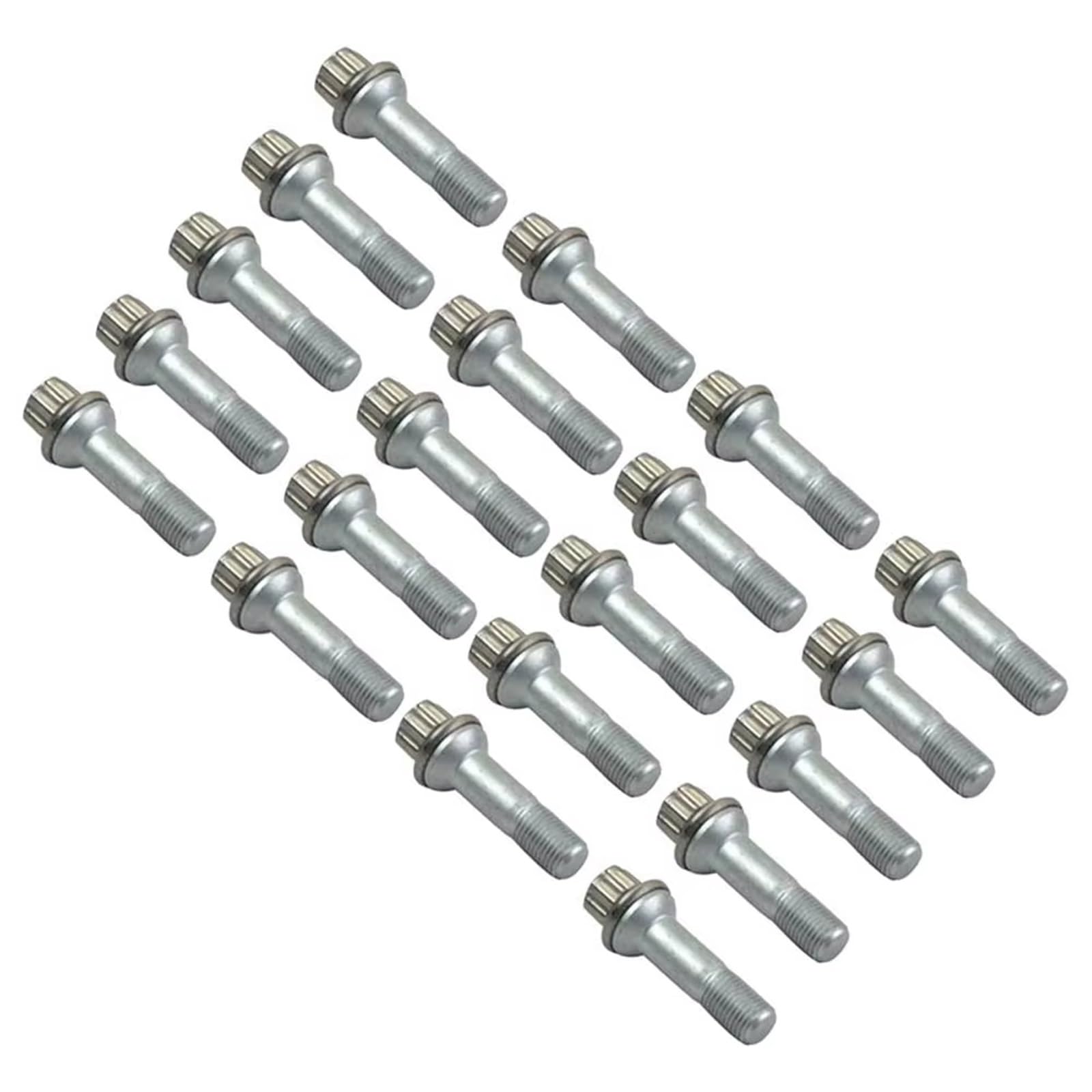 Perni Compatibile Con Benz Per M-Klasse W164 ML 420 2006-2009 Per W166 ML 350 Blue TEC 2011-2015 Per 4matic 20x Ruota Lug Bullone Vite