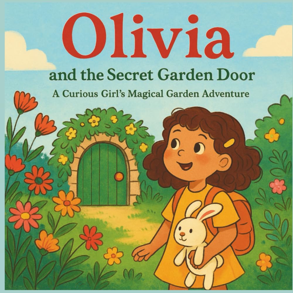 Olivia and the Secret Garden Door: A Curious Girl’s Magical Garden Adventure (My Name, My Story)
