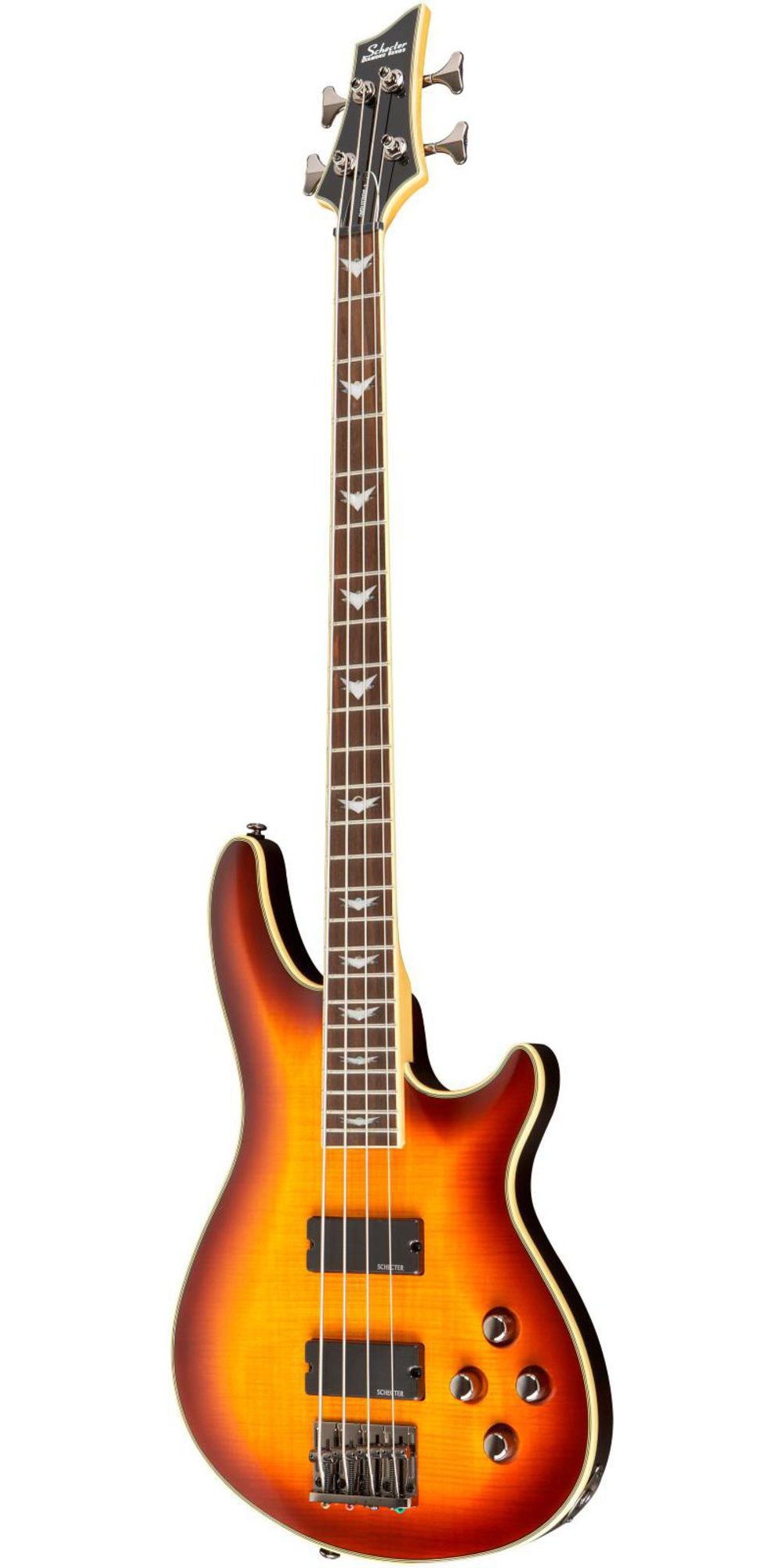 Amazon.com: Schecter Omen Extreme-4 - Vintage Sunburst : Musical