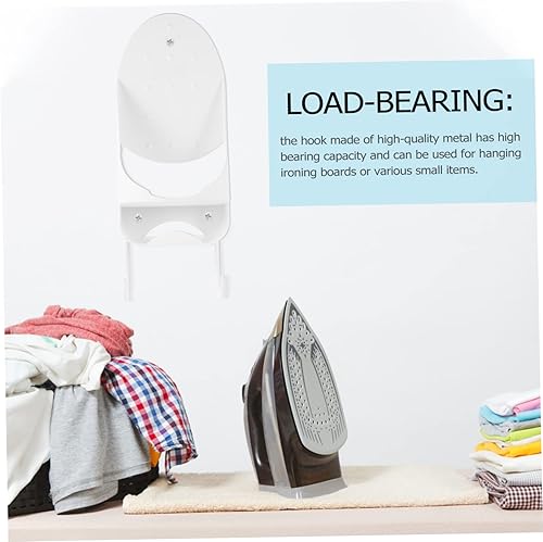 Miniatura 4 de Soporte para tabla de planchar para colgar en la pared, material Pbt, resistente al calor, fácil de instalar