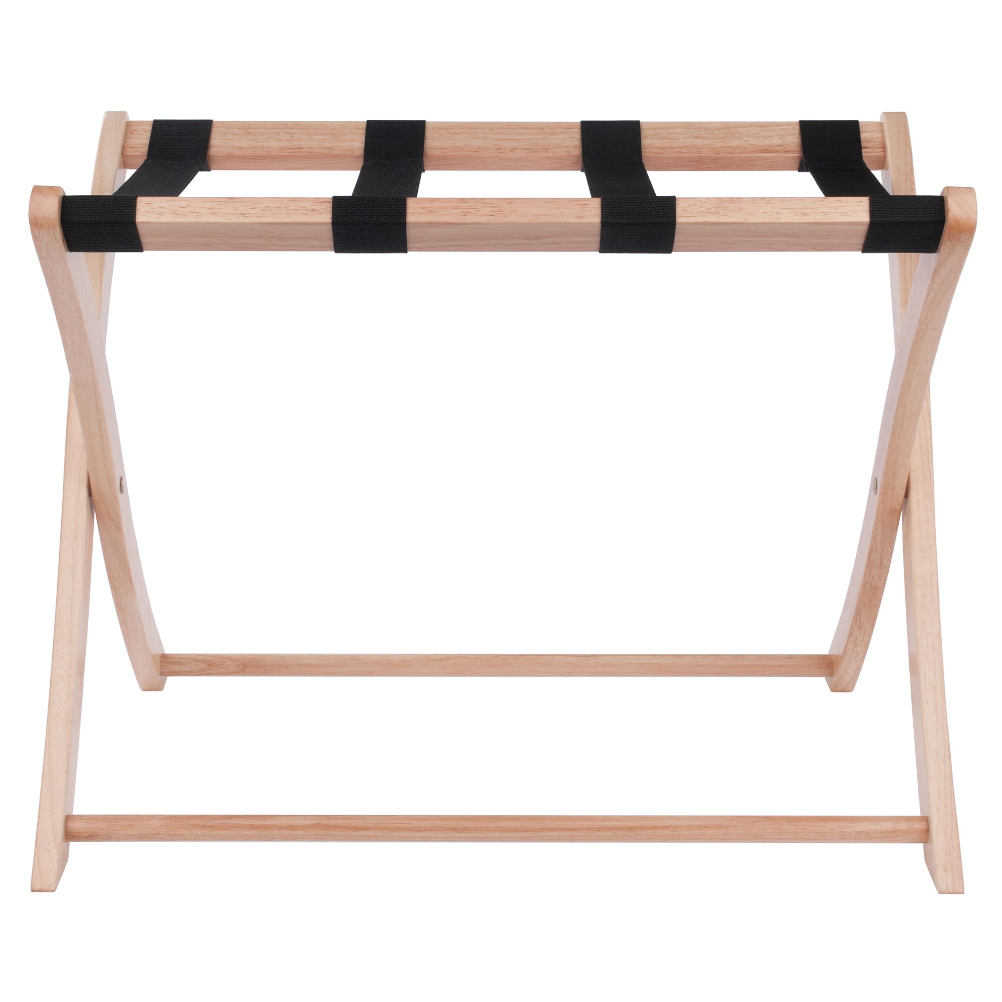 Winsome Wood Scarlett Luggage Rack, Natural Finish