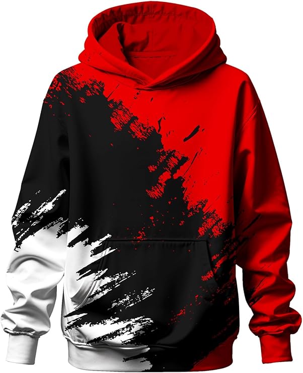 wangstar Graphic Hoodies for Boys Sweatshirts Baseball Gifts for Teen Boys Fashion Hoodies Size 14-16 Cool Football Stuff