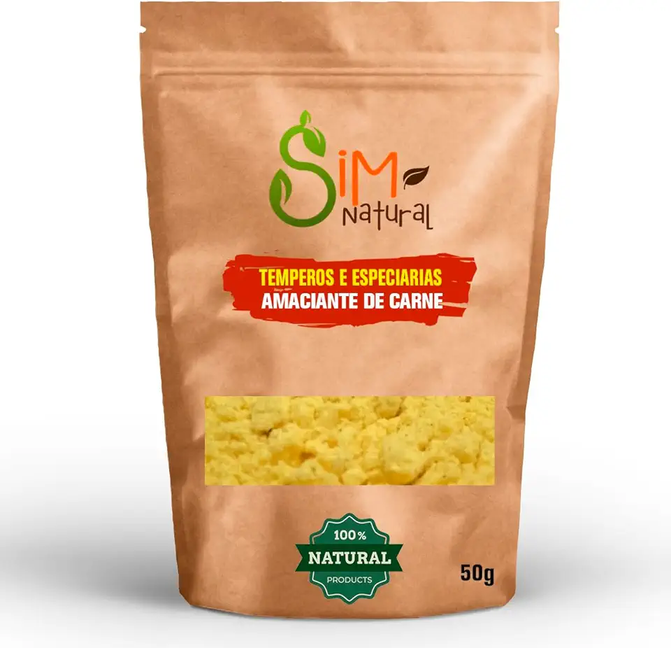Amaciante Natural de Carne em Pó Premium 100g