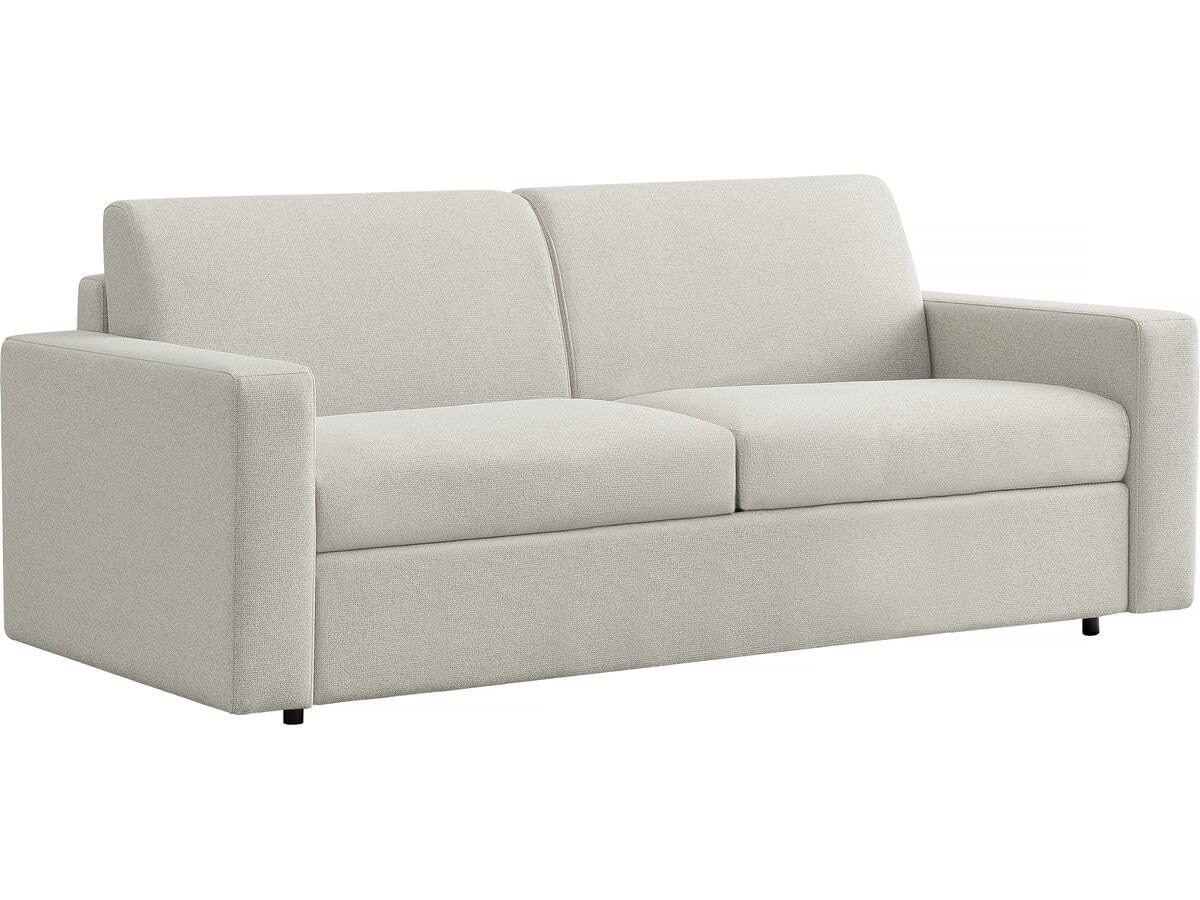 Habitat et Jardin Canapé Convertible Express en Tissu Diana - Couchage 140 cm - 3 Places - Beige