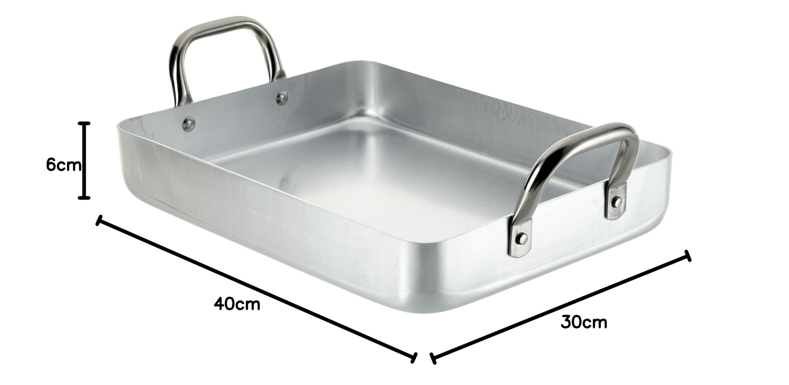 Lacor-20540F-Roaster 40 cm. CHEF-ALU