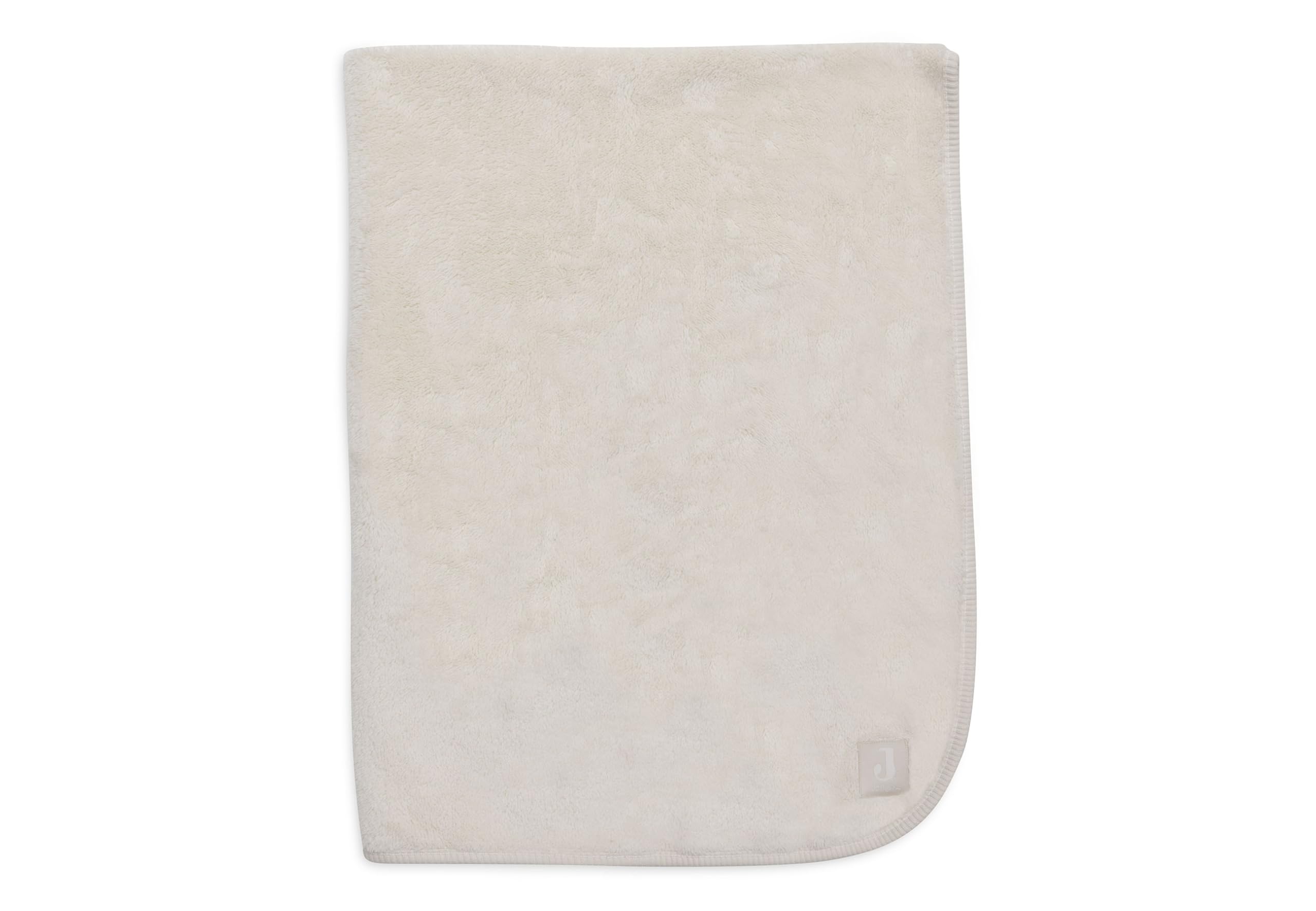 Jollein Manta para bebé Basic - Jersey/Sherpa - Oatmeal - 100x150cm - 100% Algodón - para Cuna - 1.0 TOG - Certificación Oeko-Tex