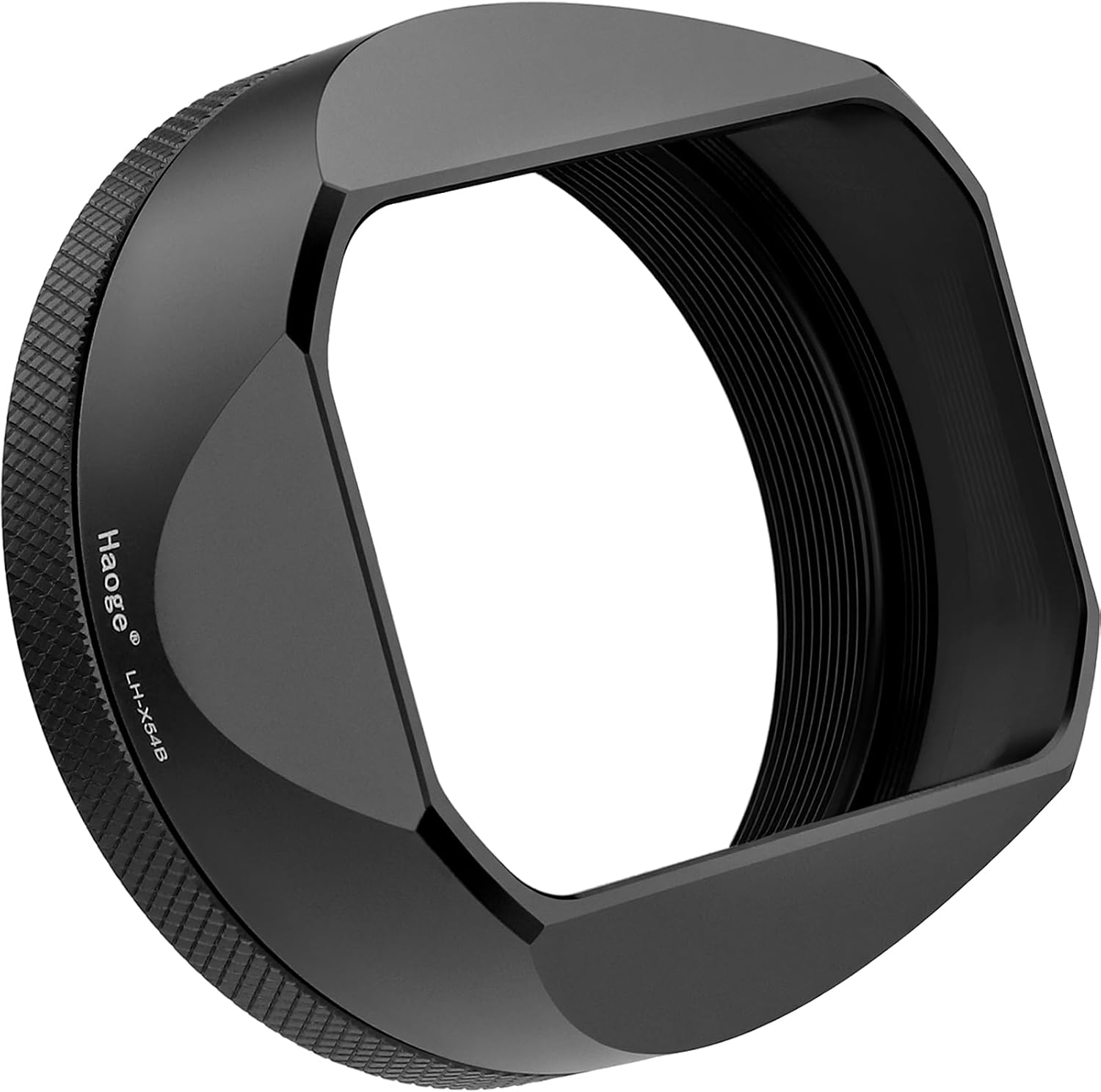 Peto de metal cuadrado Haoge LH-X54B para lente 49mm miniatura 1