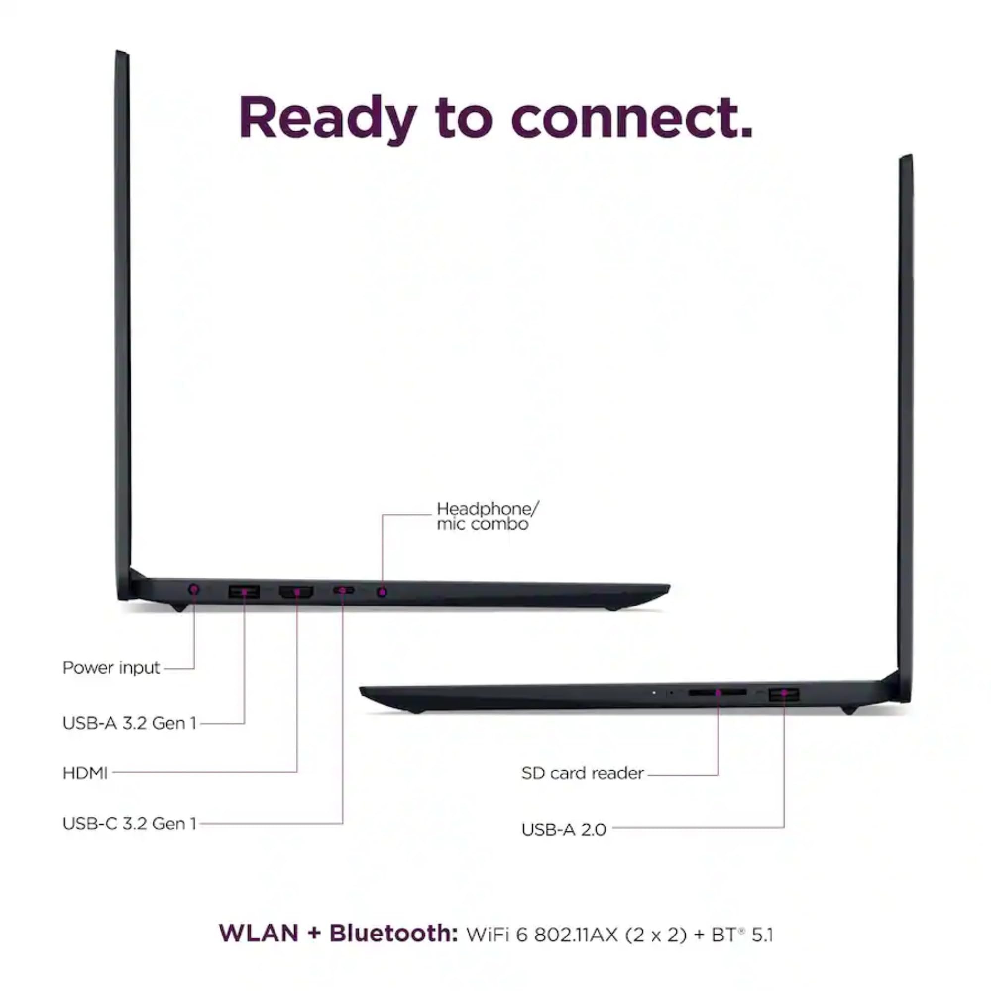 Lenovo IdeaPad Business Laptop with Lifetime Office 365 for The Web - 15.6" FHD Touchscreen Display - Intel 13th 10-Core i5 (Outperforms i7-1255U) - 16GB RAM - 1TB SSD - Windows 11 w/o Mouse