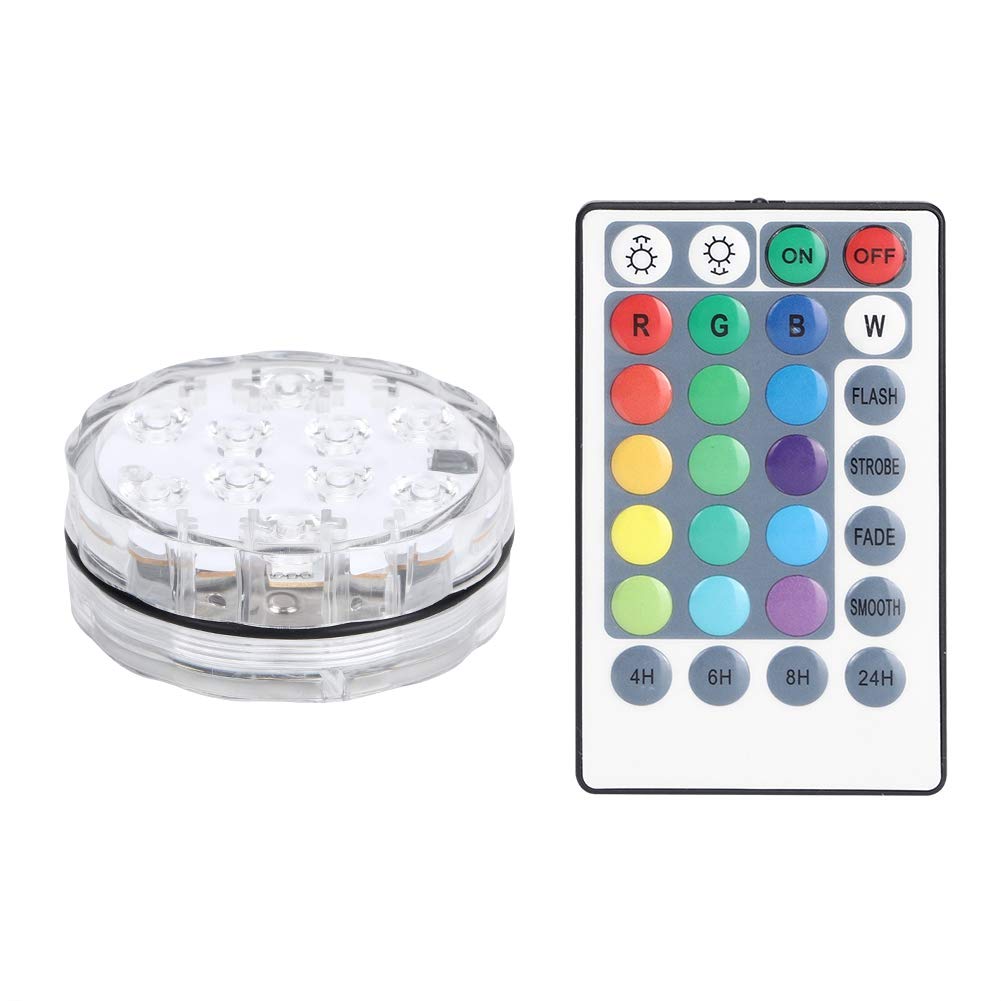 Atyhao Light Led Swimming Pool Waterproof 10Led Rgb Underwater Submersible Swimming Pool Ing With Remote Control