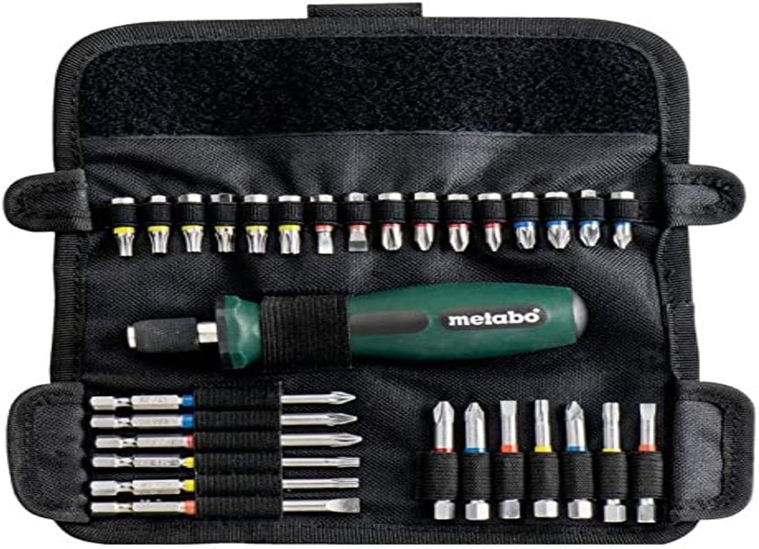 Metabo Bit Roll of 30 Assorted – Pack of 1 626726000