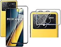 Película De Vidro 3D Tela + Pelicula De Câmera Para Xiaomi Poco X6 Pro