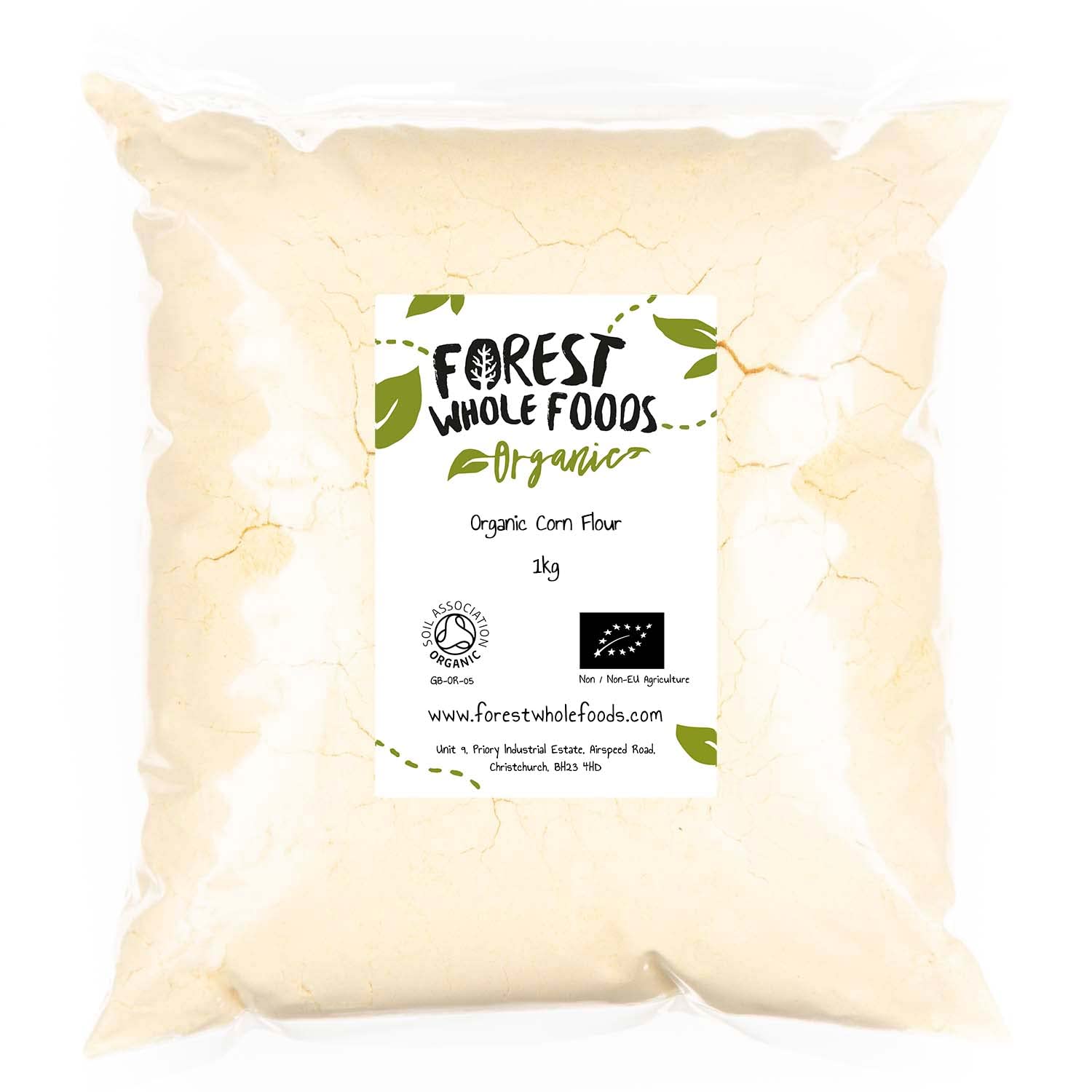 Forest Whole Foods Organic Corn Flour (1kg)