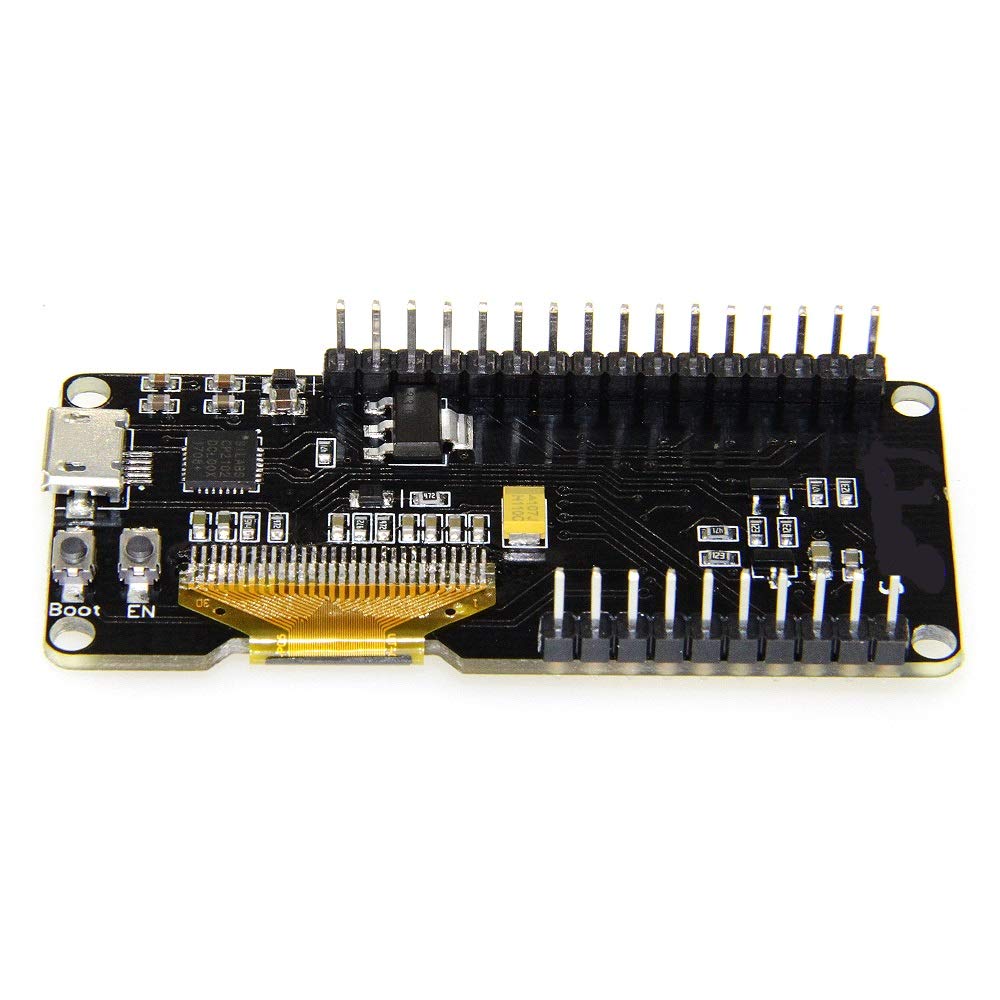 2pcs ESP32 OLED WeMOS Development Board WiFi+Bluetooth ESP-WROOM-32 ESP-32 ESP-32S