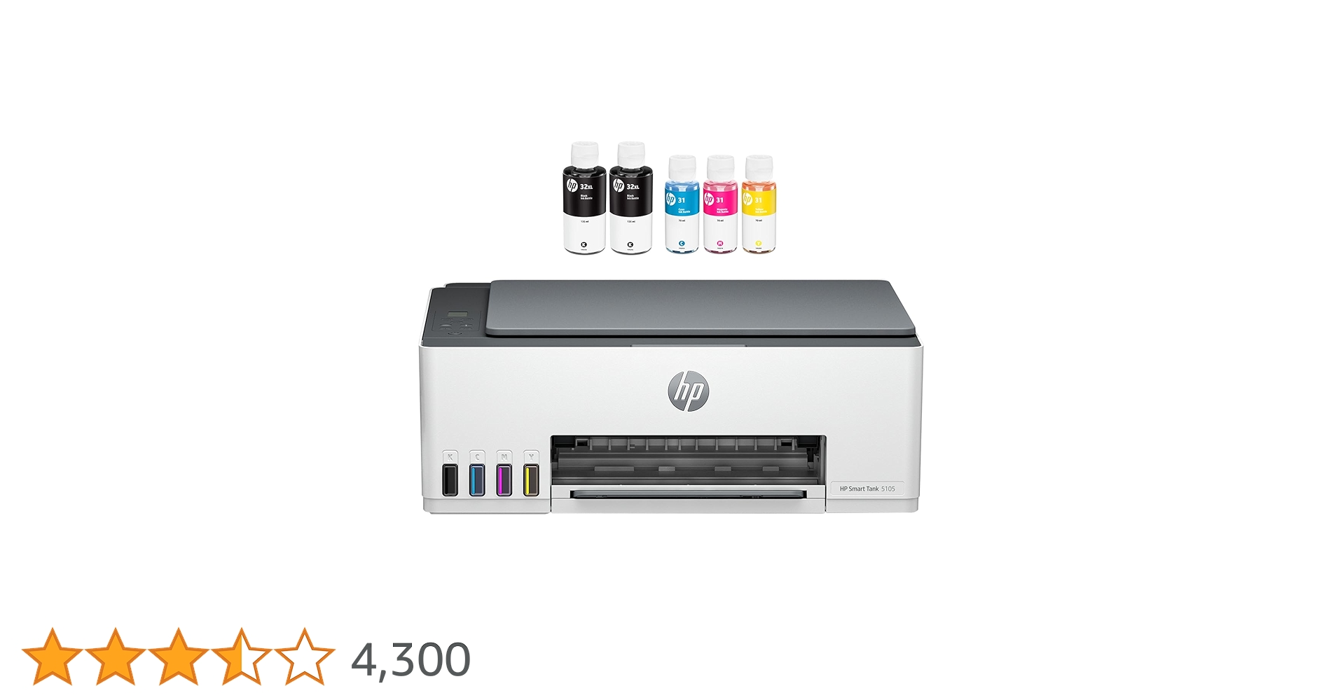 美品 HP Smart Tank 5105 5106複合機 プリンター HP Smart Tank 5105（1F3Y3A0-AAAB） / 5106 プリンター製品詳細