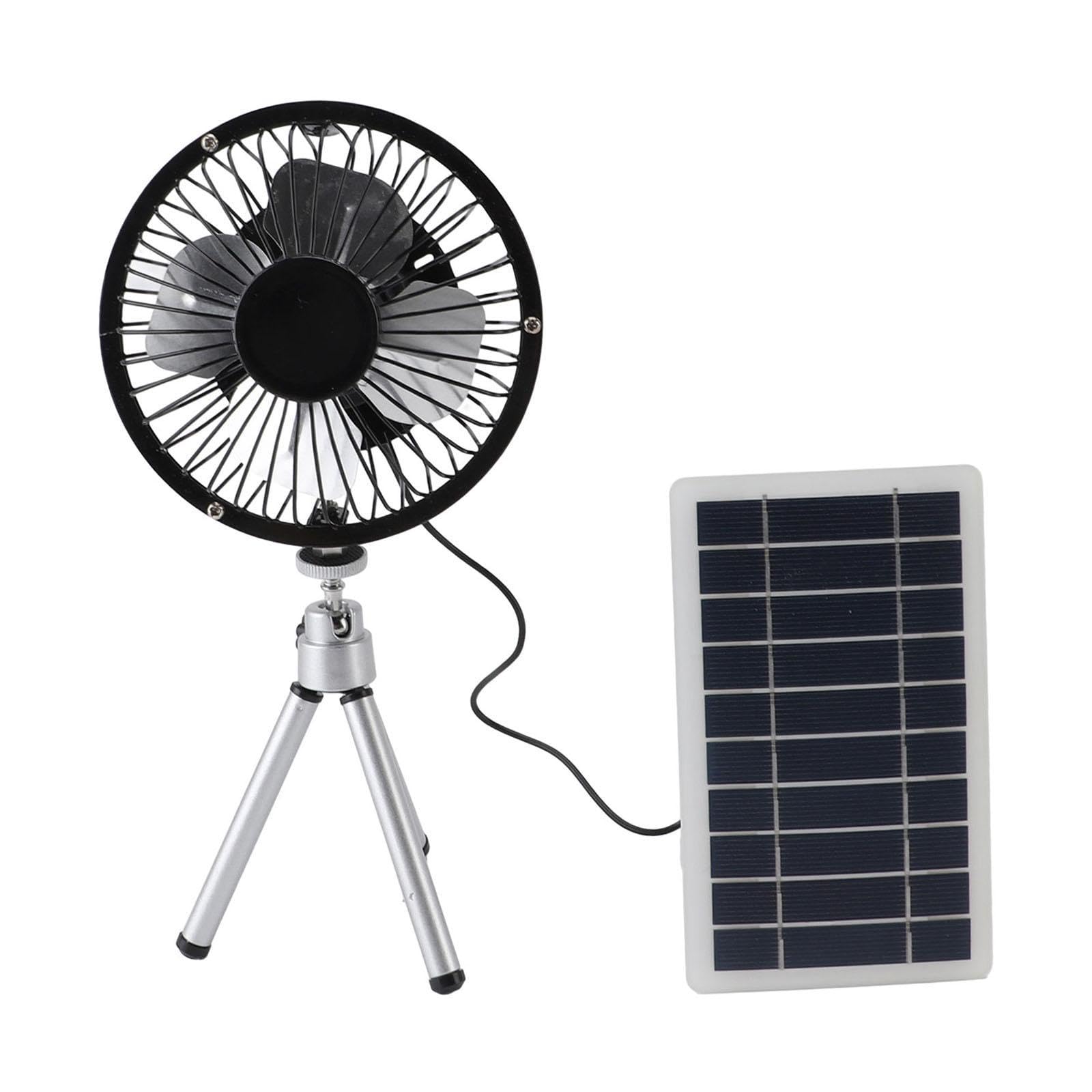 Ventilatore Solare da Terra Ventilatore Alimentato a Energia Solare per La Casa