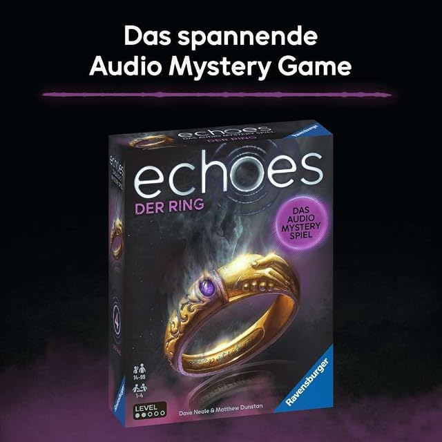 Foto 5 de 7 de Ravensburger 20866 Echoes The Ring: Juego de Audio, Juego de Mesa para Adultos y jóvenes de 14 años o más