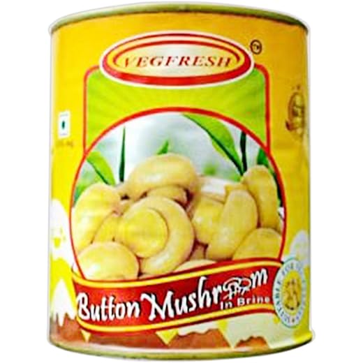 Konfiz VegFresh Premium Whole Button Mushrooms in Brine  Ca