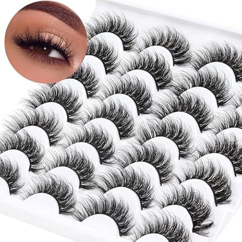 Losha Lashes P01 Fluffy False Eyelashes Cover
