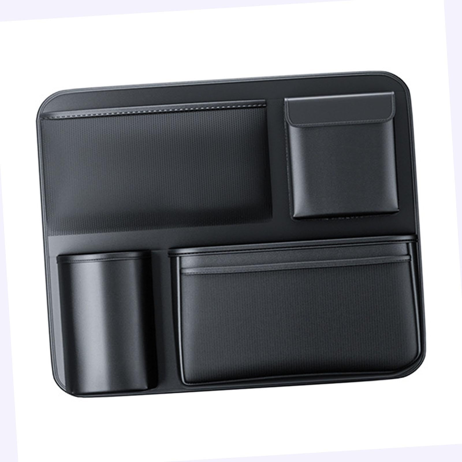 Organizador de Asiento Trasero para Coche con Compartimentos Múltiples Bolsillos Colgantes Resistente Al Agua Función Impermeable Adecuado para