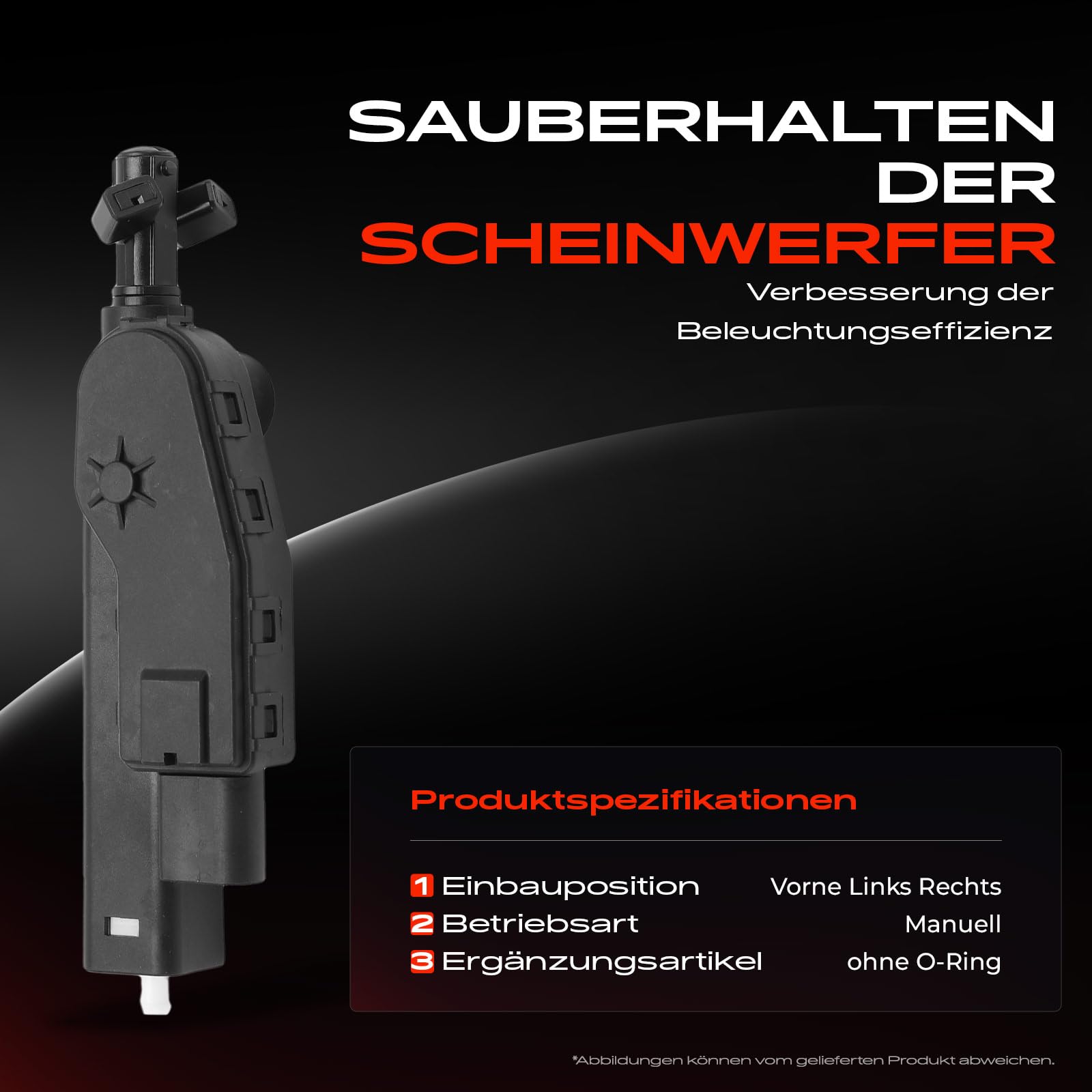Frankberg 2x Scheinwerferreinigung Waschwasserdüsen Vorne Links Rechts Kompatibel XC60 2009-2013
