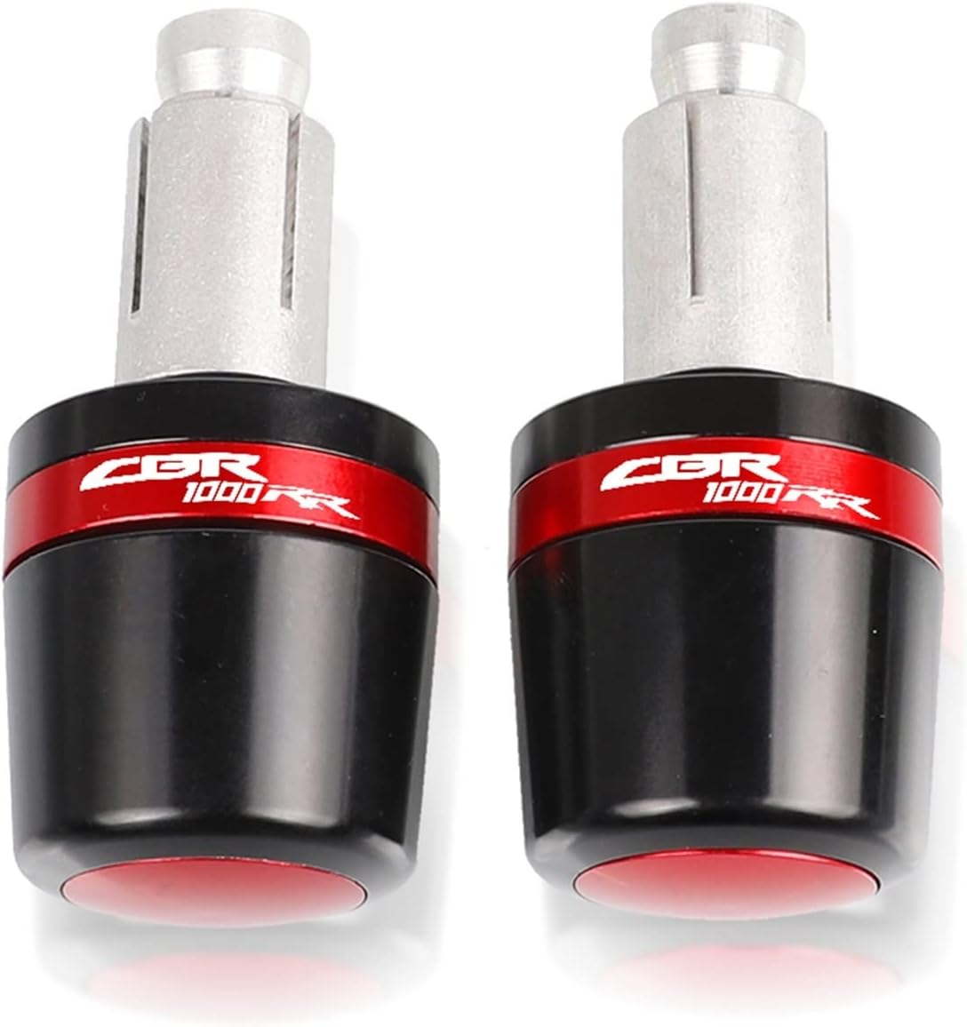 Counterweight for Honda CBR1000RR CBR 1000 RR 2020 2021 Motorcycle Handlebar Ends Grip Handles Hand Bar Grips Ends Part (Color : Red)