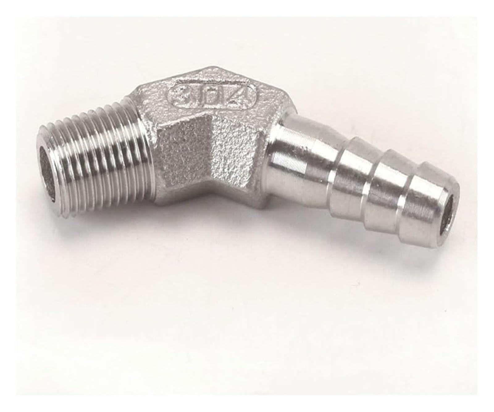 Raccords coudés, coude hexagonal à 45 degrés, 1/4", 3/8", 1/2", 3/4", 1", 1-1/4" mâle vers raccord cannelé de 6 mm, 8, 10, 15, 20, 25, 32 mm,Connecteur de tuyau(DN25*32MM)