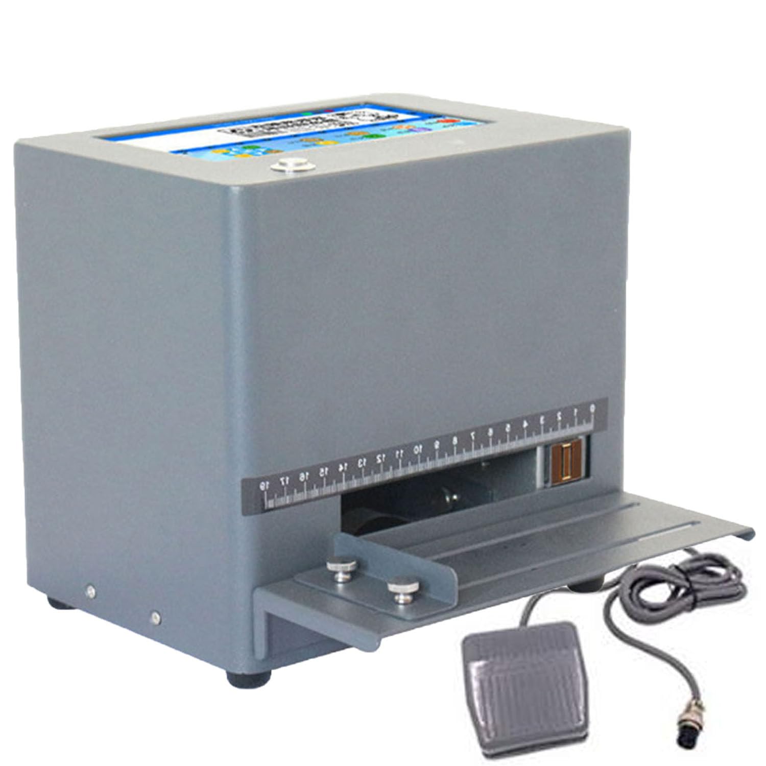 GTANND 1-12.7mm Intelligent Inkjet Coding Machine,Industrial Online High Adhesion Inkjet Printer,Code Printer With 7 Inch Color Touch Screen,Built-In Multilingual Support