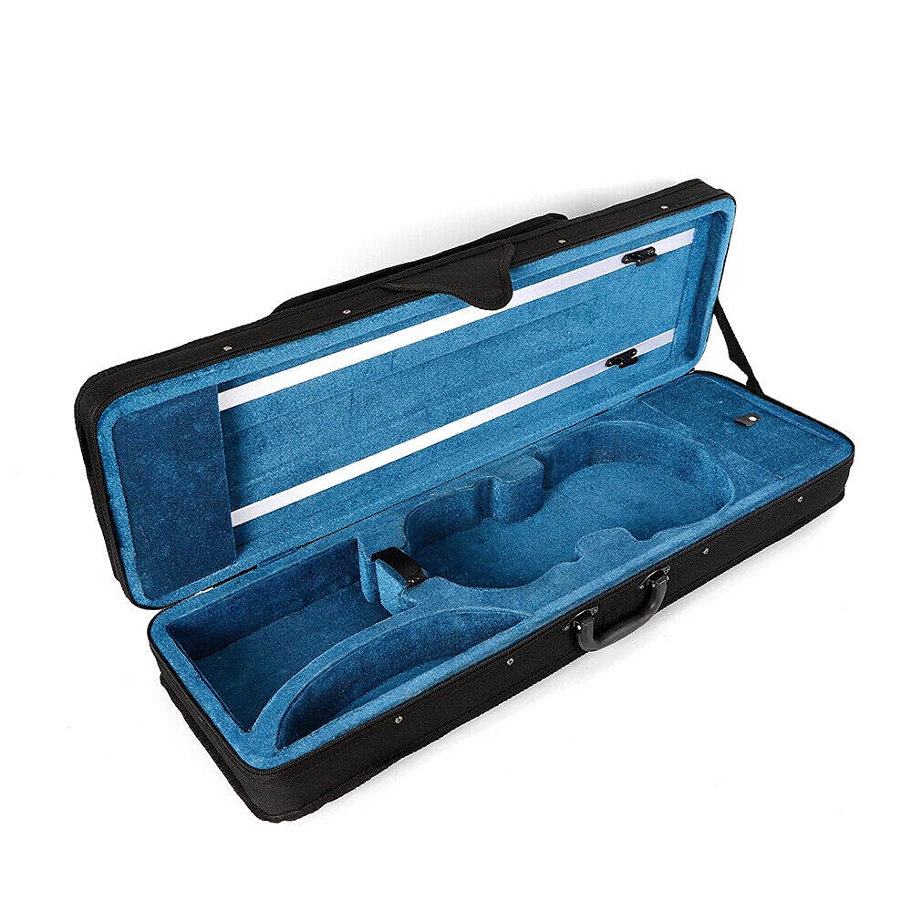 Estuche para Violín 4/4 con 2 Correas Ajustables - Funda de Tamaño Completo
