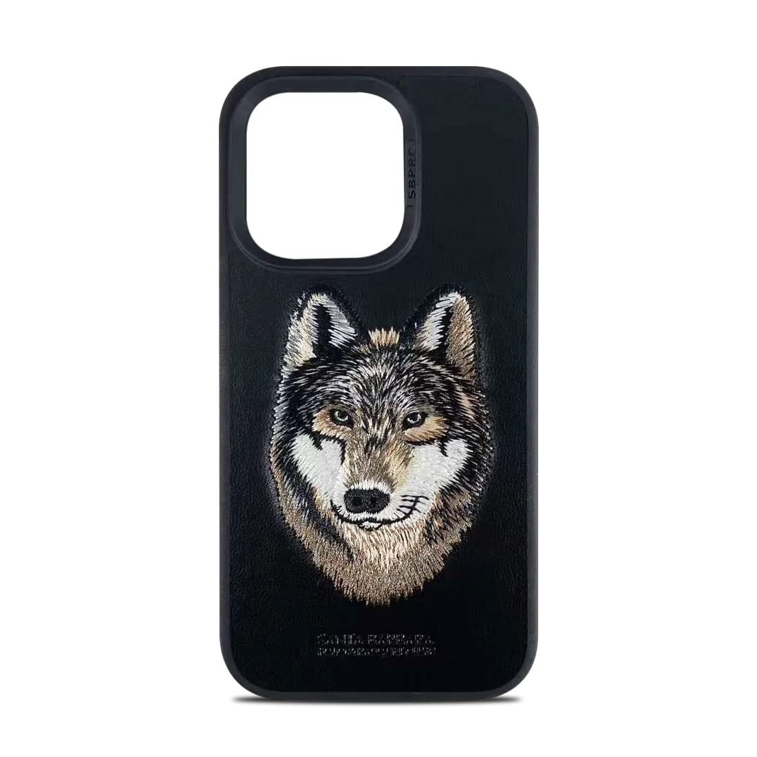 E-Sell Enterprise, Savanna Series Luxury Faux Leather with Stitched Animal Face Design Back Slim Case Cover for �iPhone 14 Plus� (6.7" inch) (Wolf) Black (B0BTYSM8NL) Amazon Price History, Amazon Price Tracker