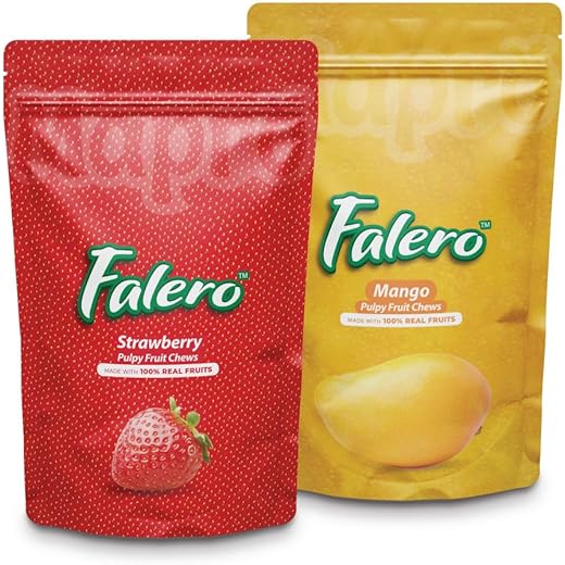 Falero Fruit Chews Strawberry & Mango 175g