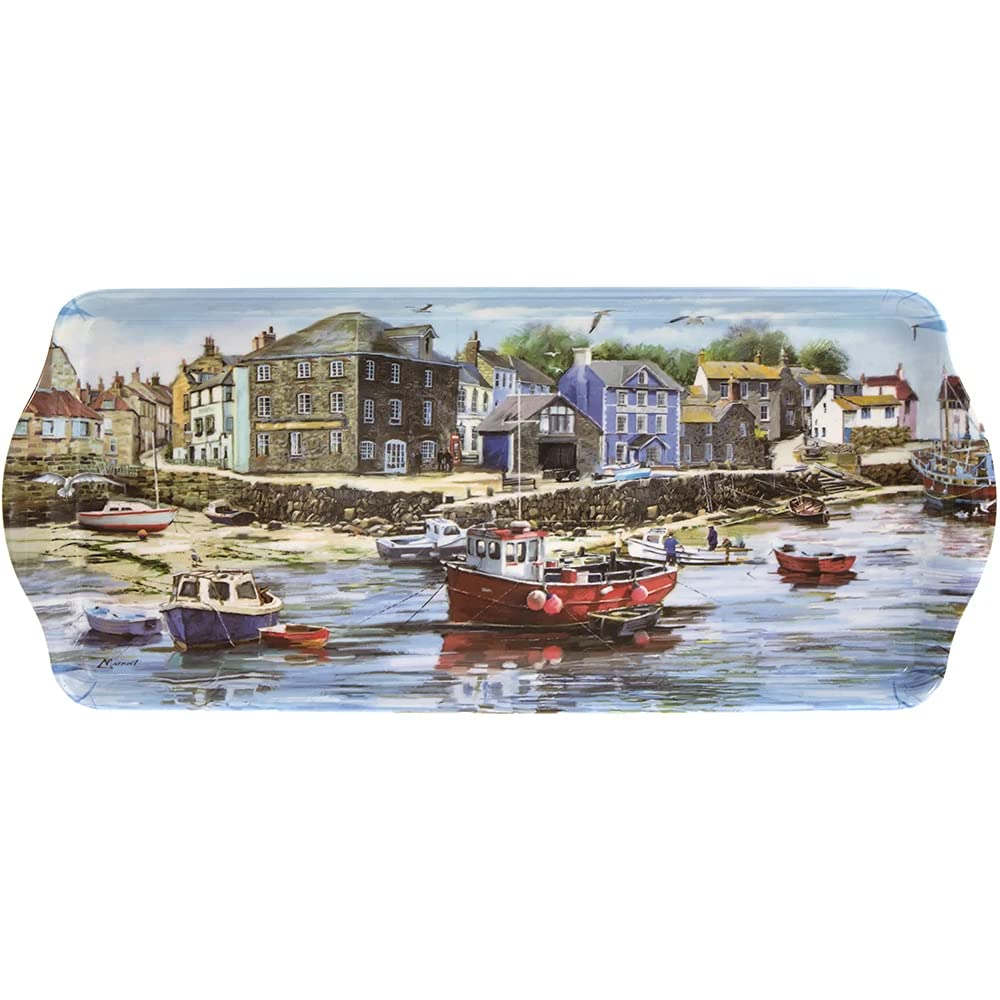 Lesser & Pavey Macneil Old Harbour Port Melamine Snack Crumb Tray