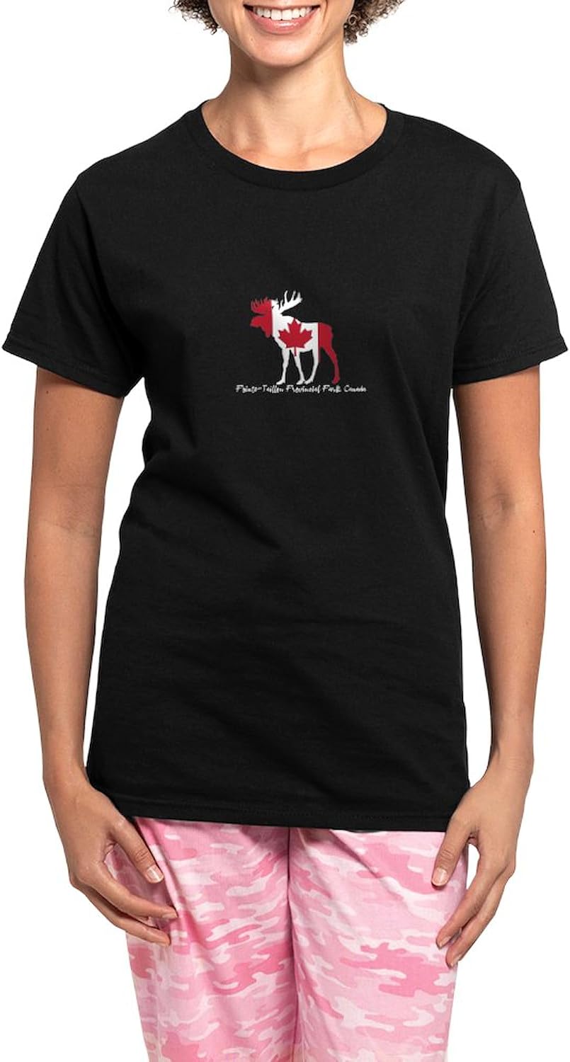 CafePress Pointe Taillon Provincial Park Canada Pajamas Womens Novelty PJ Sleepwear