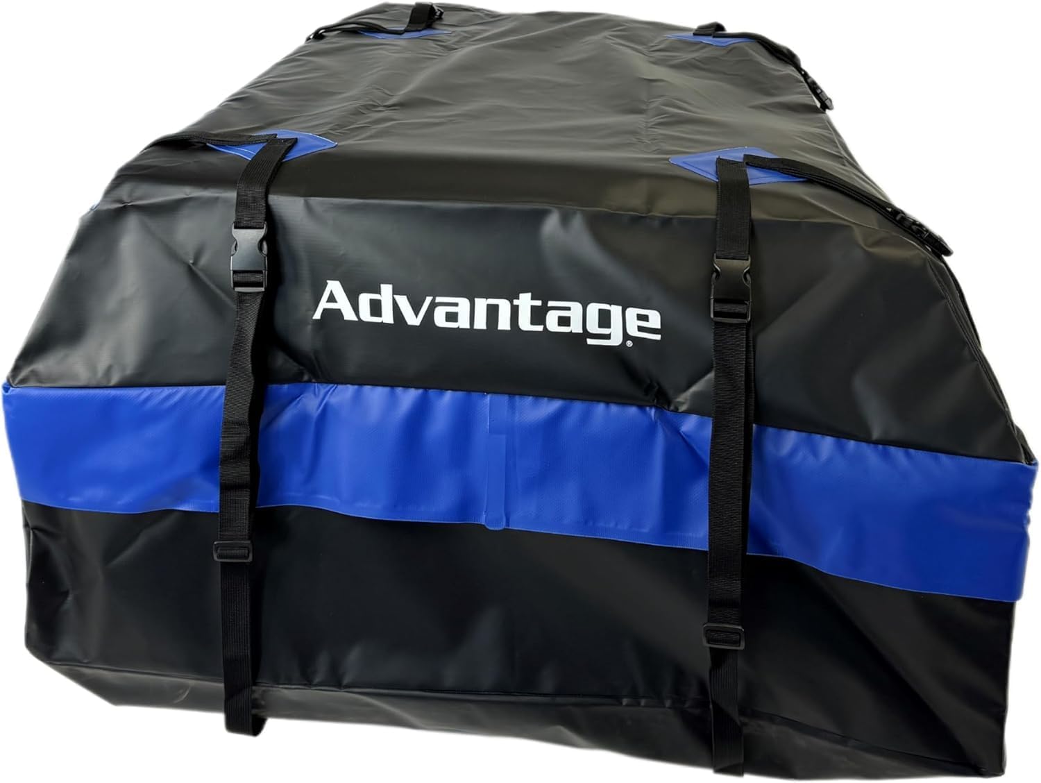 Heininger SofTop Waterproof Roof Top Cargo Bag, 15 cu ft, Fits SUVs & Sedans, Durable Weatherproof Storage for Camping, Luggage, UV Protection, Flexible Soft Top, Storage Bag Included