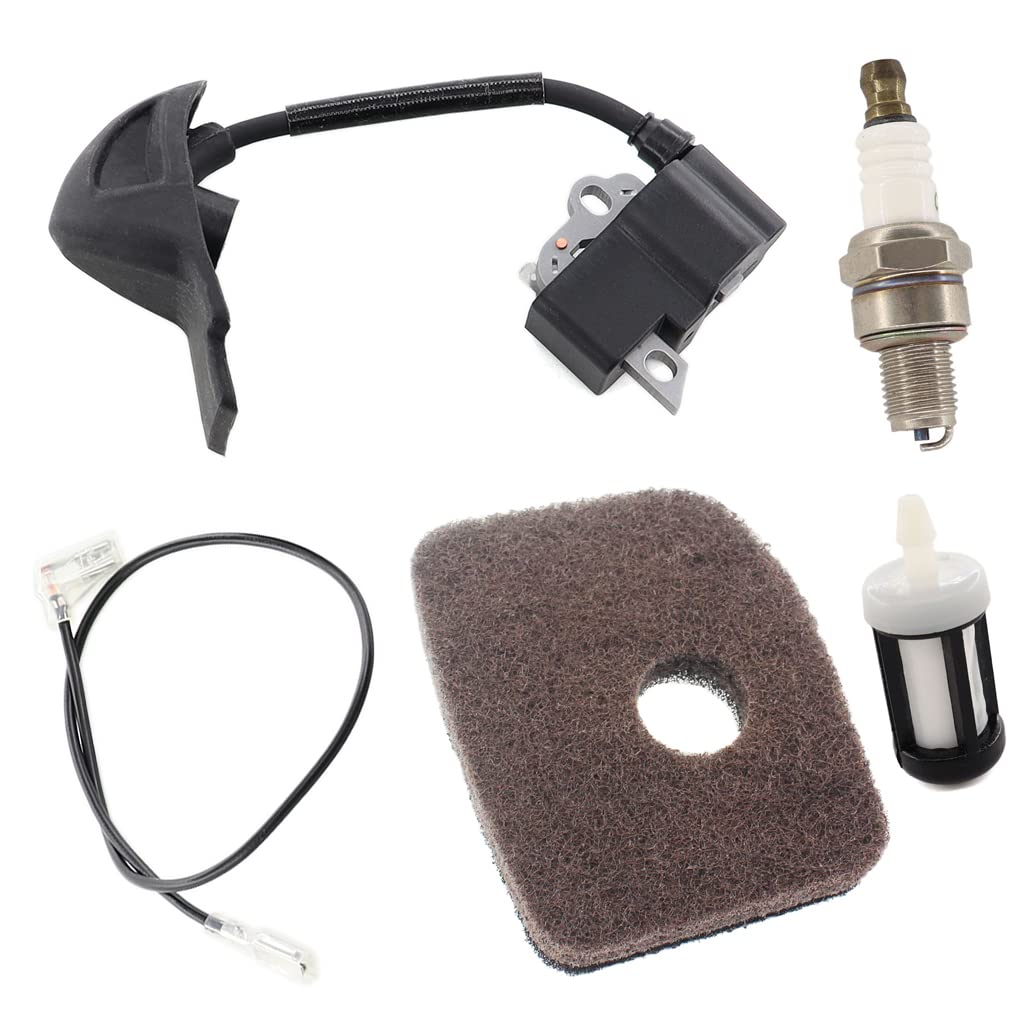 Buy HURI Ignition Coil with Spark Plug Air Filter for Stihl Leaf Blower BG56 BG86 BG86C SH86