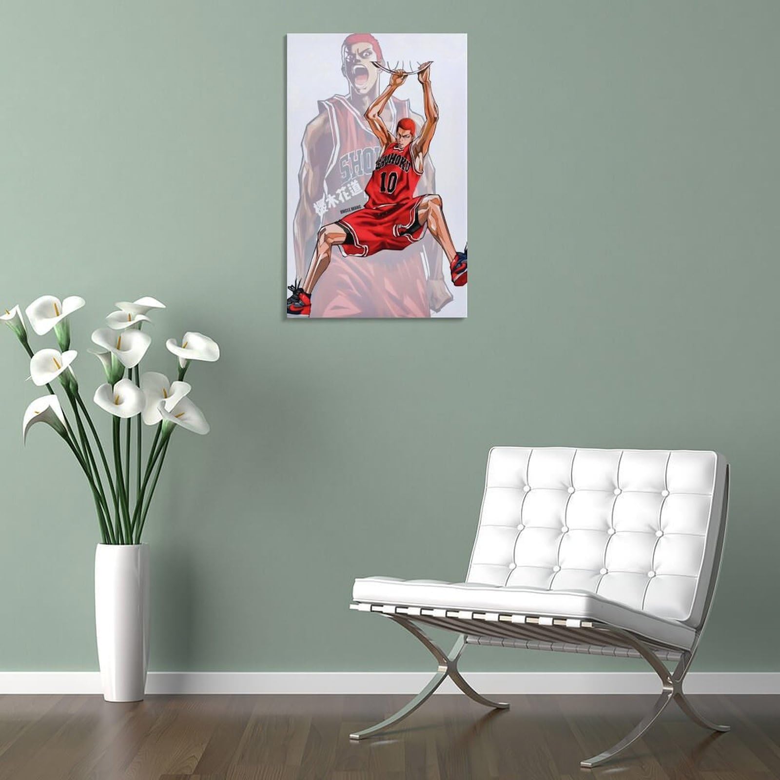 スラムダンク壁掛けインテリア　作品　ポスター Amazon.co.jp: アニメポスター SLAM DUNK(スラムダンク) ポスター 装飾