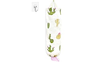 Cactus Kitchen Accessories: Reusable Grocery Bag Holder