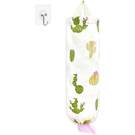 Cactus Kitchen Accessories: Reusable Grocery Bag Holder