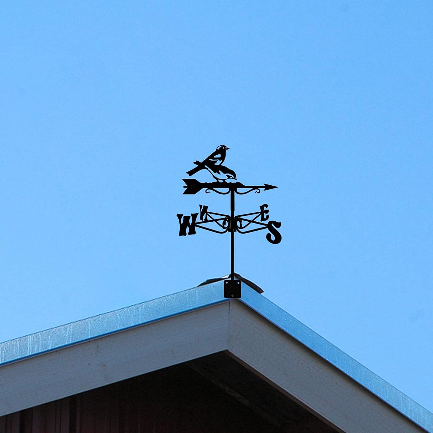 Girouette en métal - Support décoratif pour Jardin ou Cour en Acier Inoxydable