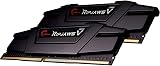 G.Skill Kit Barrettes mémoire 32Go (2x16Go) DIMM DDR4 Ripjaws V PC4-28800 (3600 MHz) (Noir) F4-3600C18D-32GVK - 2