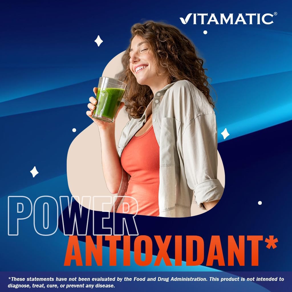 Vitamatic Alpha Lipoic Acid (ALA) 600mg Per Serving - 240 Vegetable Capsules - 120 Servings - Non-GMO & Gluten Free-2 Pack