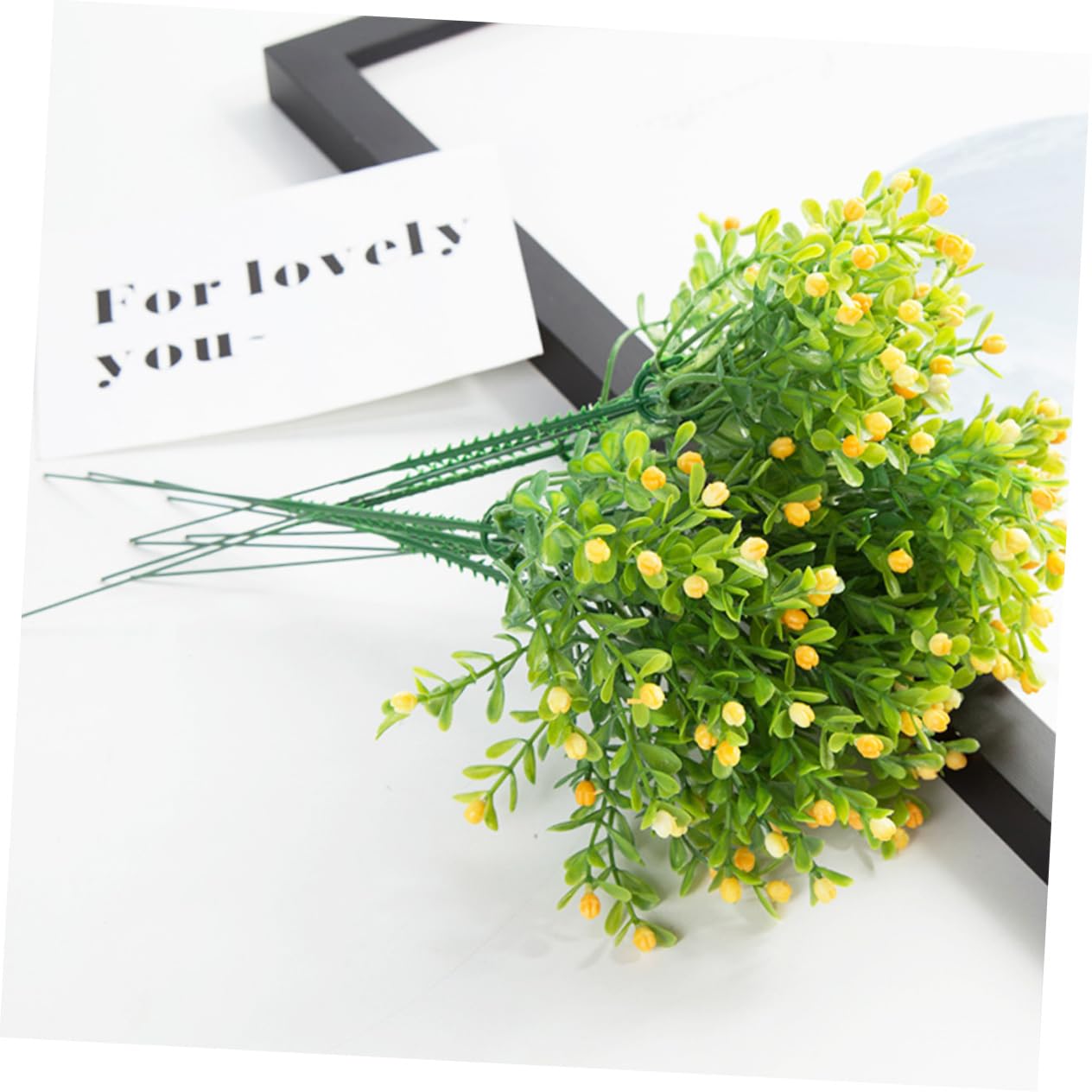 Fiori Artificiali Gypsophila 40 Pezzi in Seta per Casa